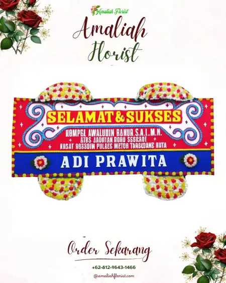 Papan Bunga Ucapan Selamat Dempo Tengah
